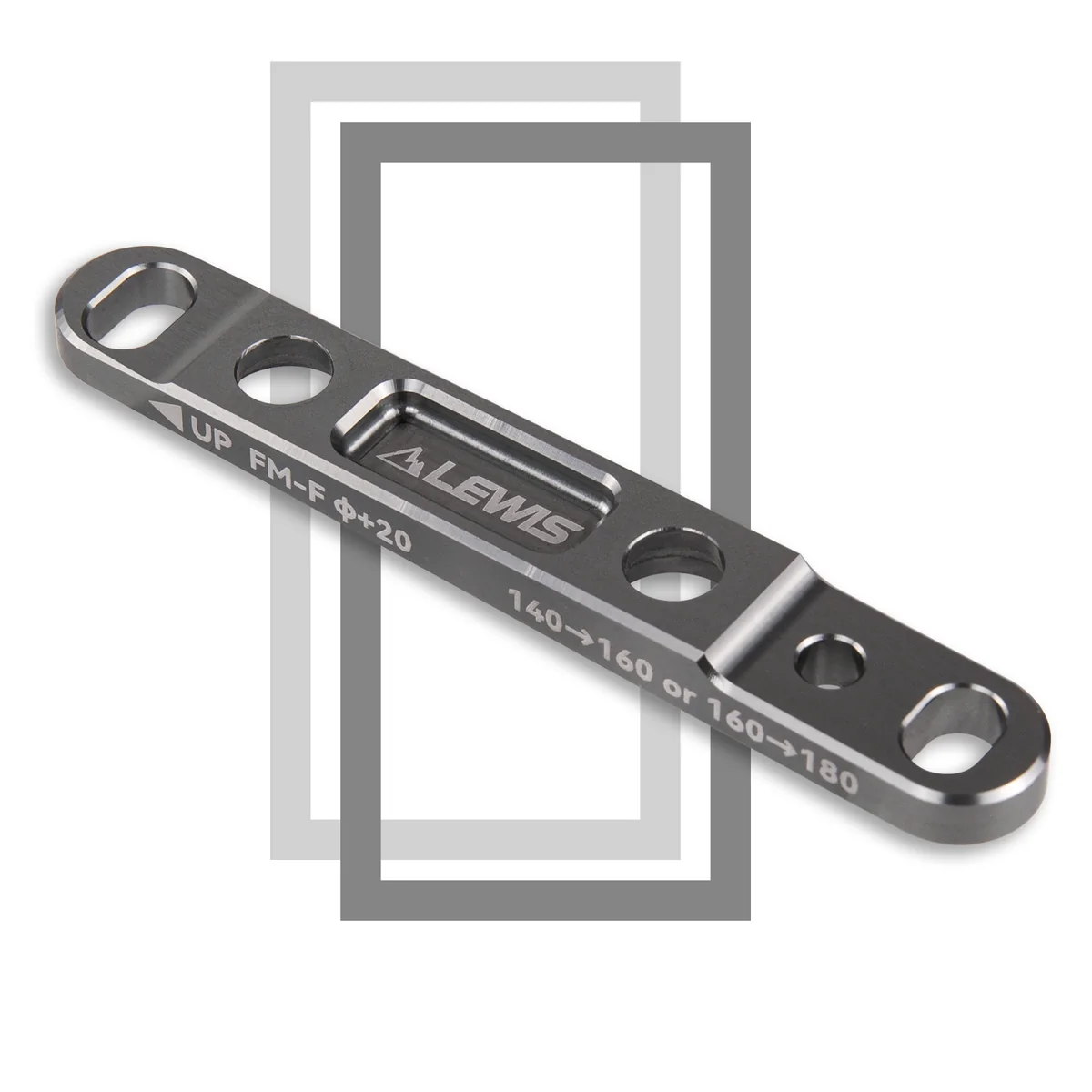PureTrek Flat Mount Road Bike Caliper Adapter