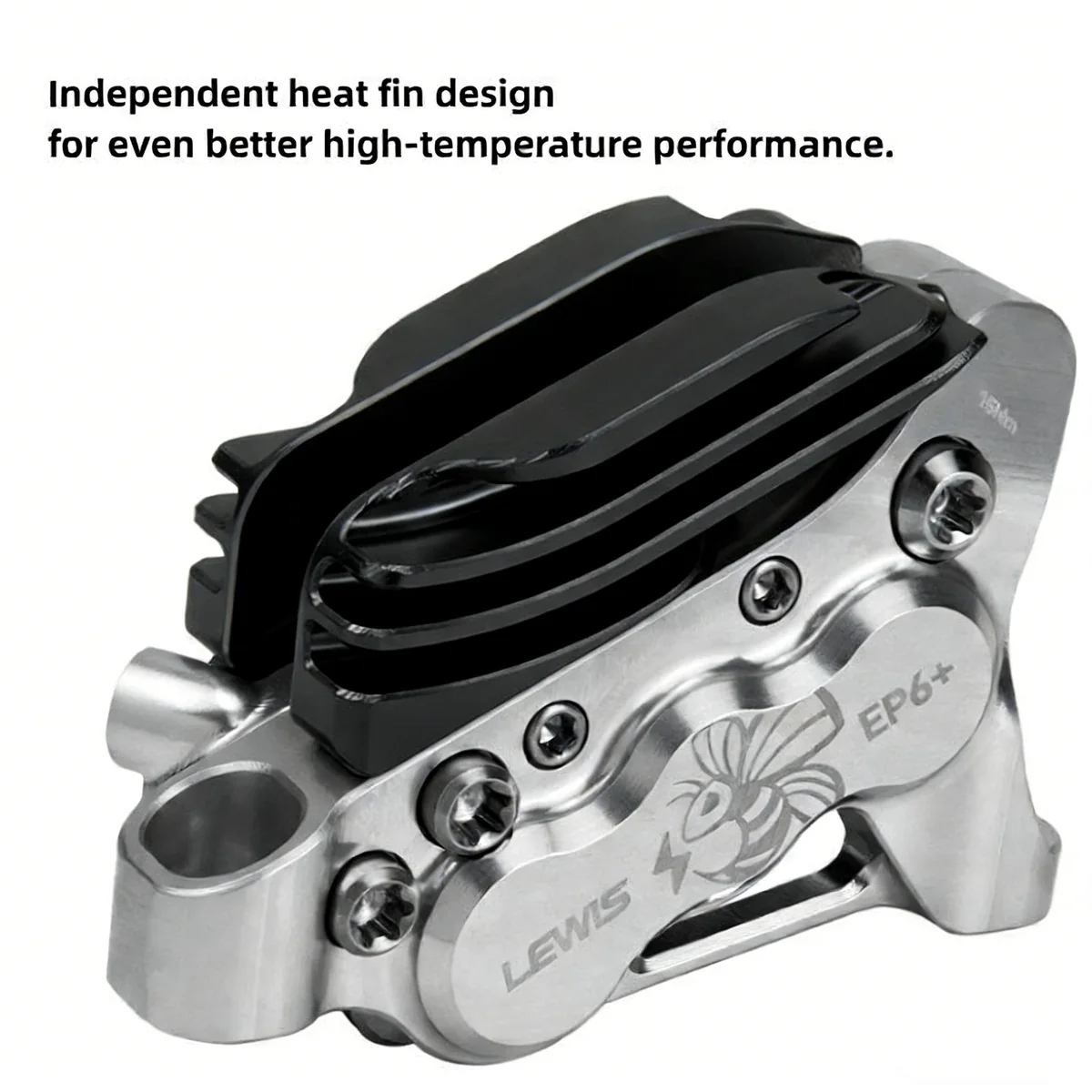 PureTrek EP6-II Axial Cylinder 6 Pistons Hydraulic Disc Brake for EMTB & E-motorcycle