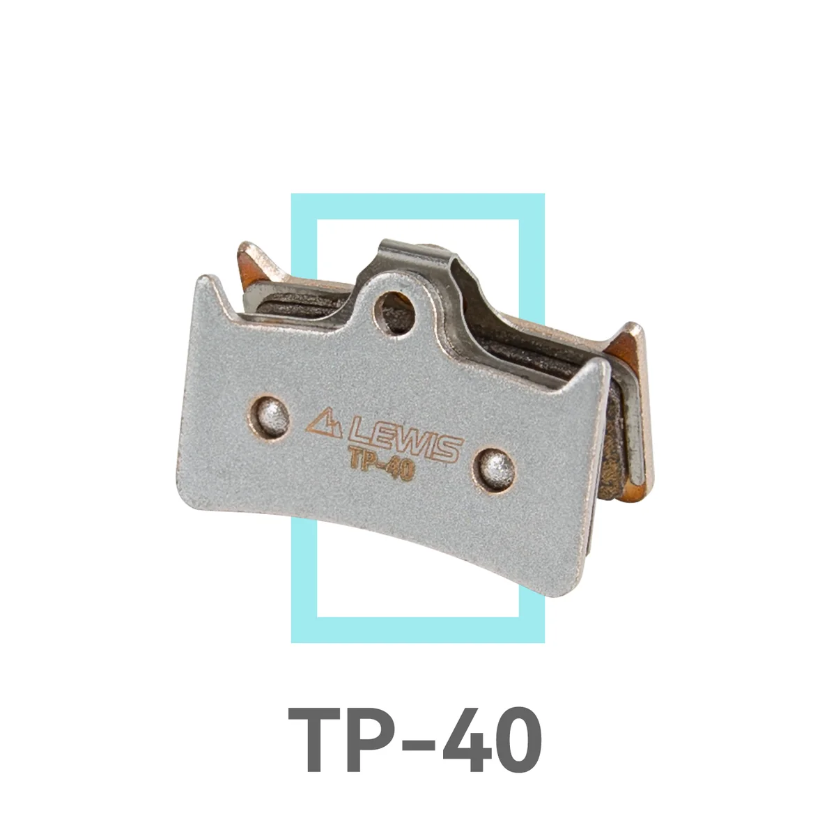PureTrek TP series Sintered Metallic Brake pads For LV2/LV4/LH4/LHT