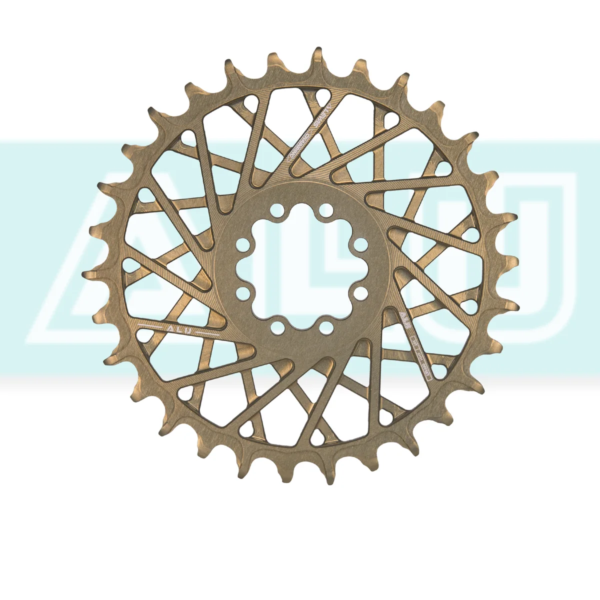 PureTrek ALU 8-Bolt MTB Aluminum Chainrings
