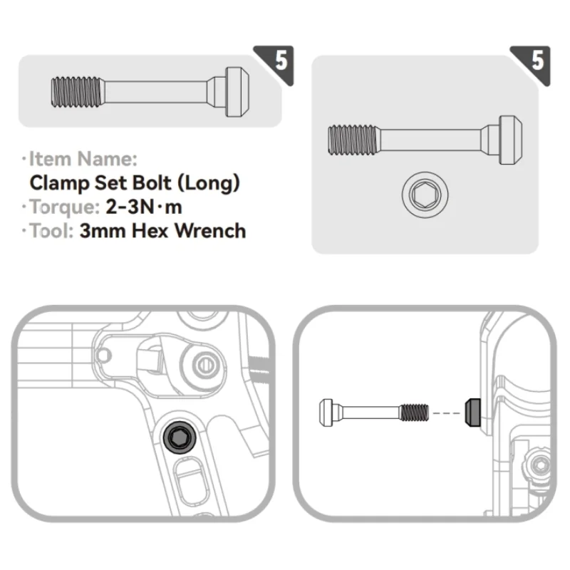 PureTrek Titanium Ti Bolt Upgrade Kit (LHP+-U4/LHP-S4/LH4)