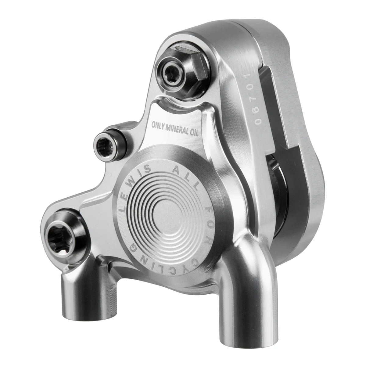 PureTrek LV-BB Flat Mount Caliper Radial Cylinder 2 Pistons Hydraulic Disc Brake