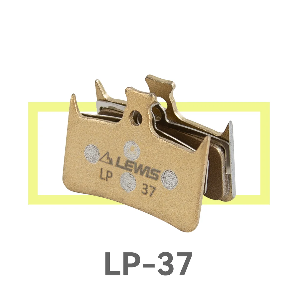 PureTrek LP Serie Resin Brake Pads for LV2/LV4/LH4/LHT