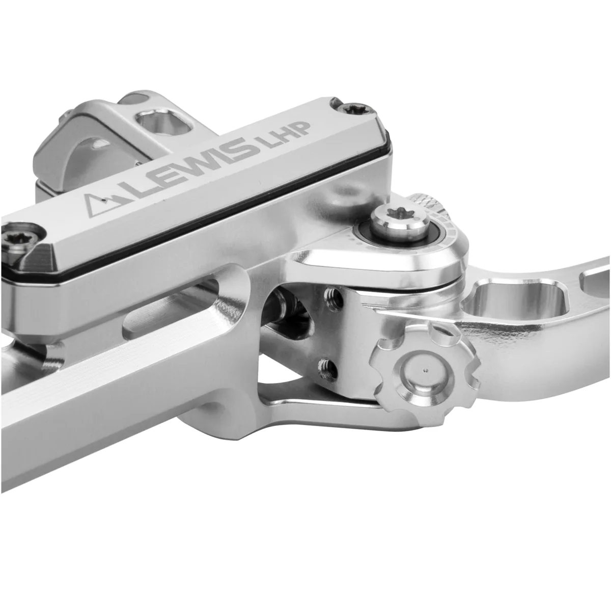 PureTrek LHP S4 Axial Cylinder 4 Pistons Hydraulic Disc Brake With Cooling Fins