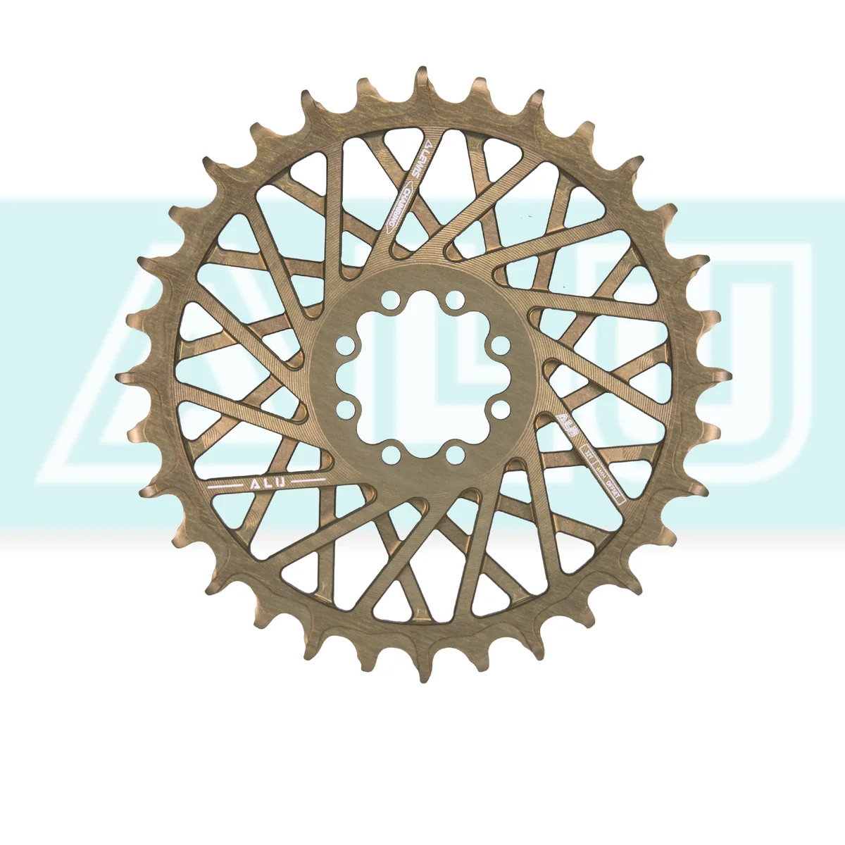 PureTrek ALU 8-Bolt MTB Aluminum Chainrings