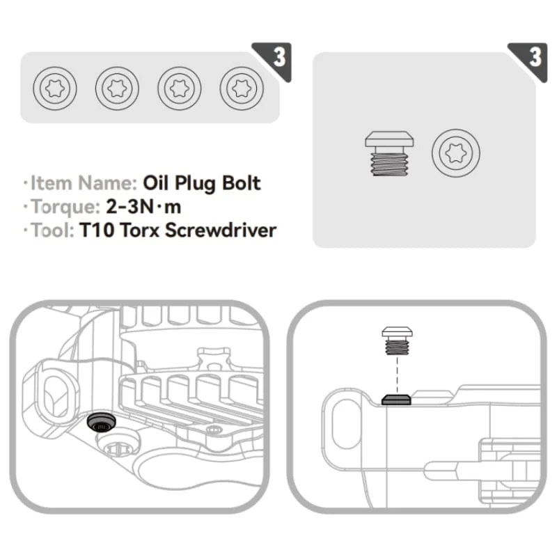 PureTrek Titanium Ti Bolt Upgrade Kit (LHP+-U4/LHP-S4/LH4)