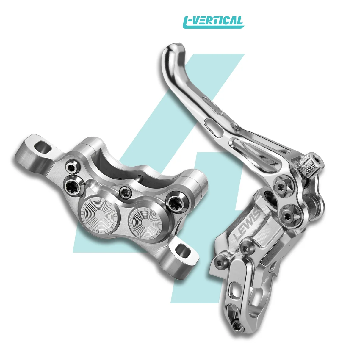PureTrek LV4 Radial Cylinder 4 Pistons Hydraulic Disc Brake