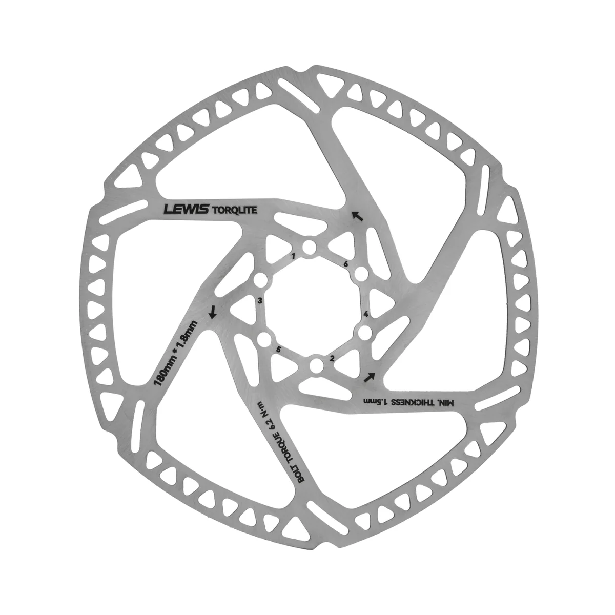 PureTrek TORQLITE Disc Brake Rotor 1.8mm Thick For Road Bike