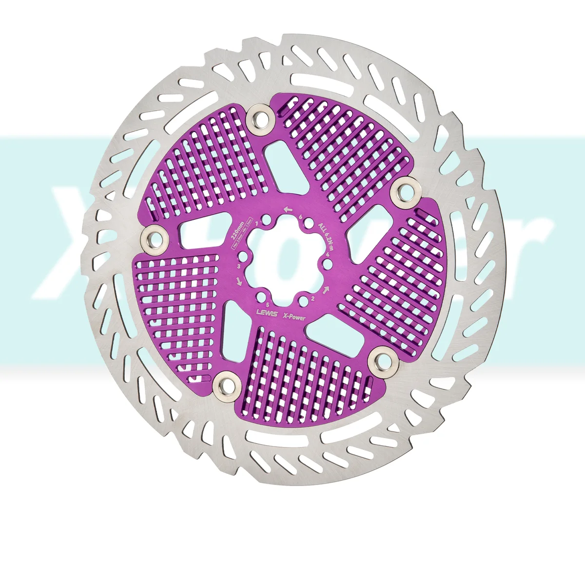 PureTrek X-Power Floating Rotor 2.3mm thick for MTB