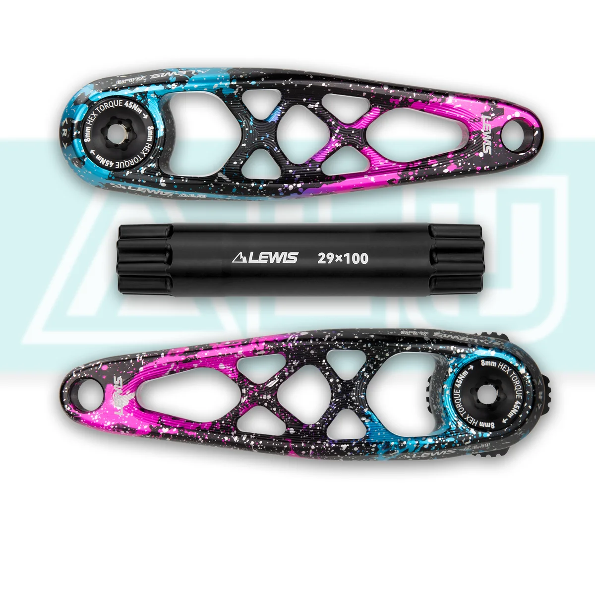 PureTrek ALU MTB Aluminum Crank Set