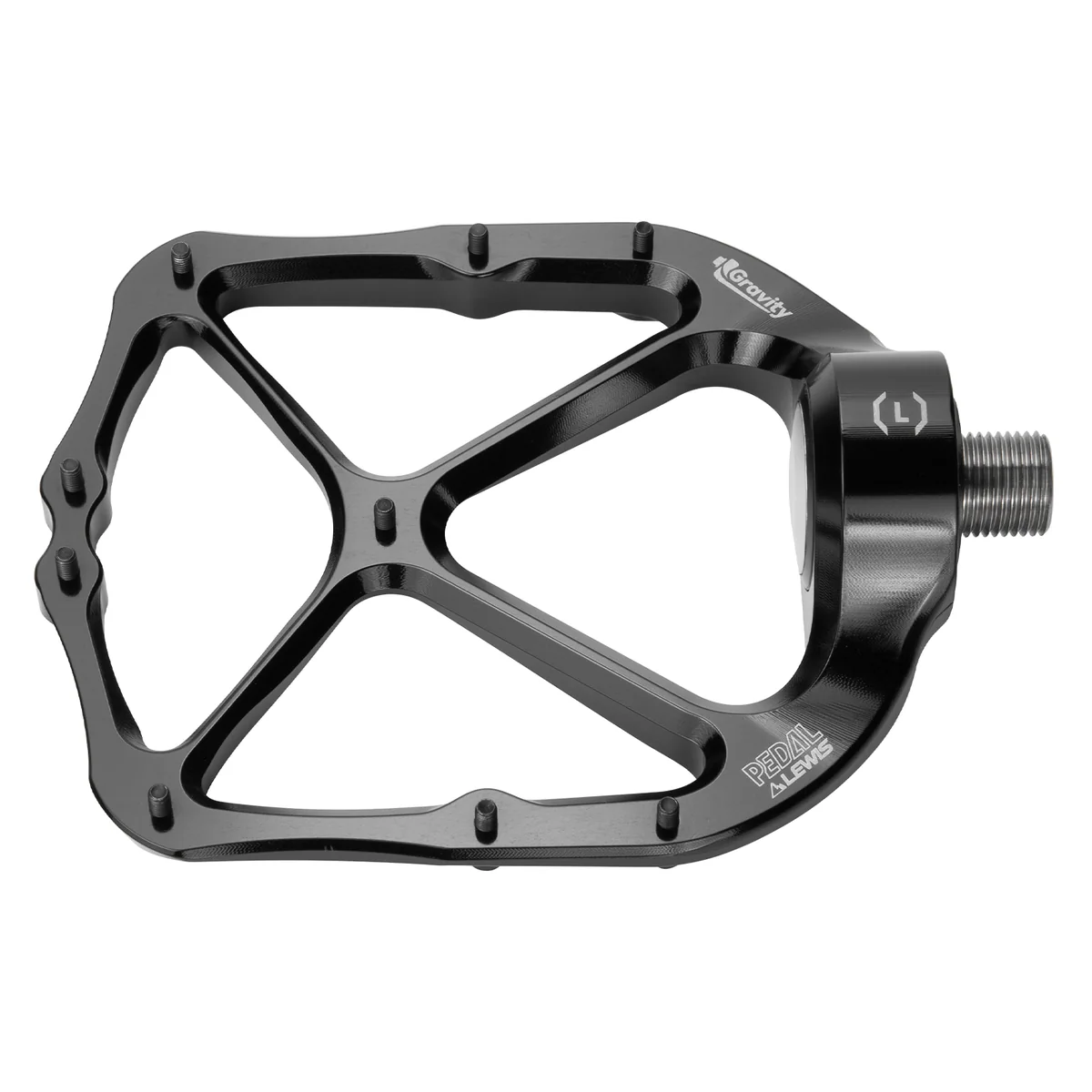 PureTrek ALU Gravity Axle-less Drop Style Pedals