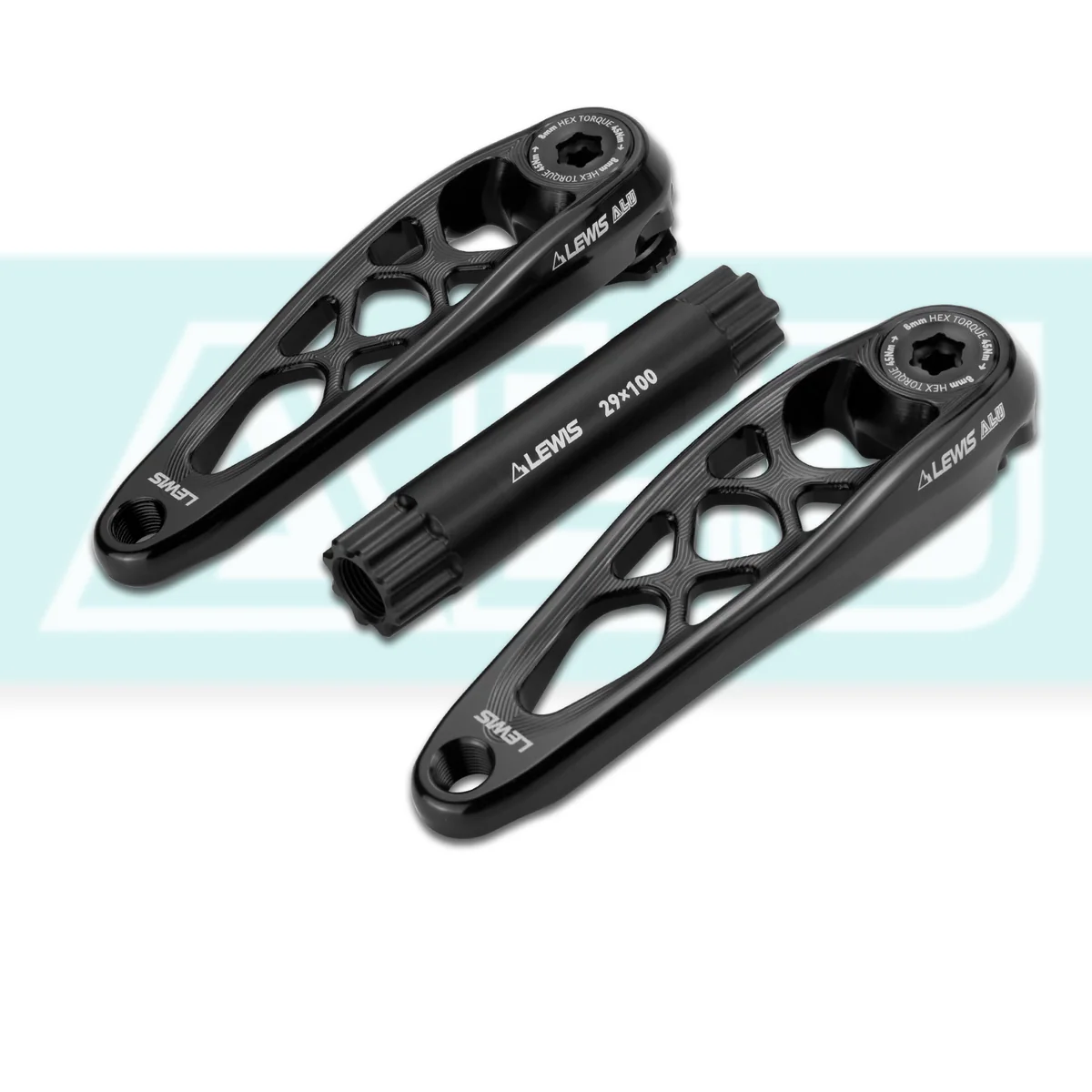 PureTrek ALU MTB Aluminum Crank Set