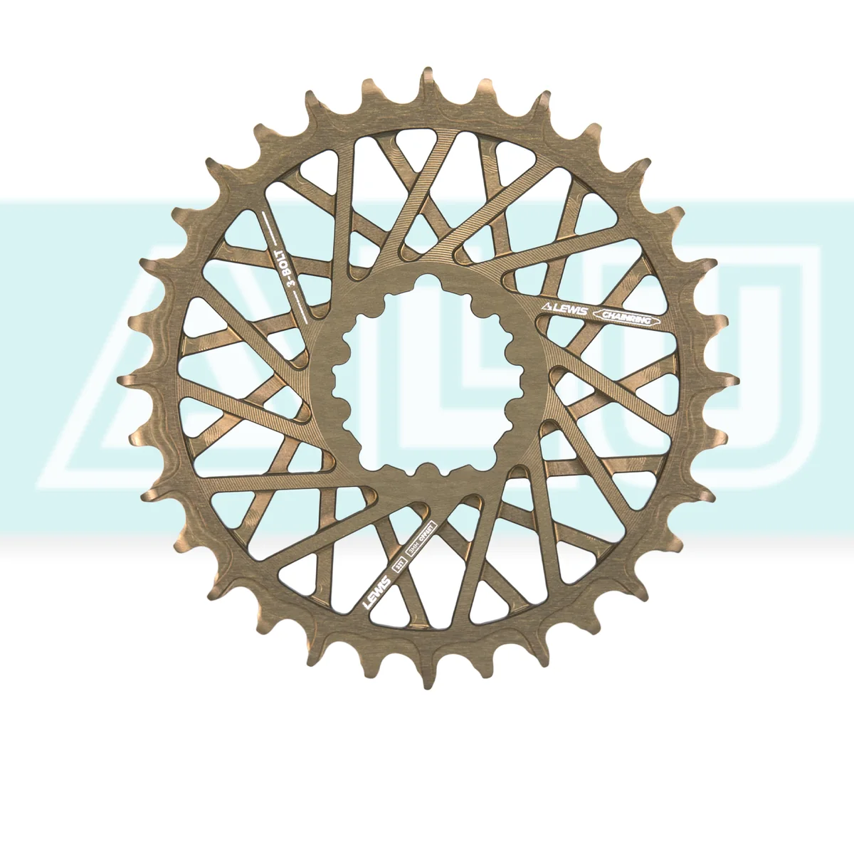 PureTrek ALU 3-Bolt MTB Aluminum Chainrings