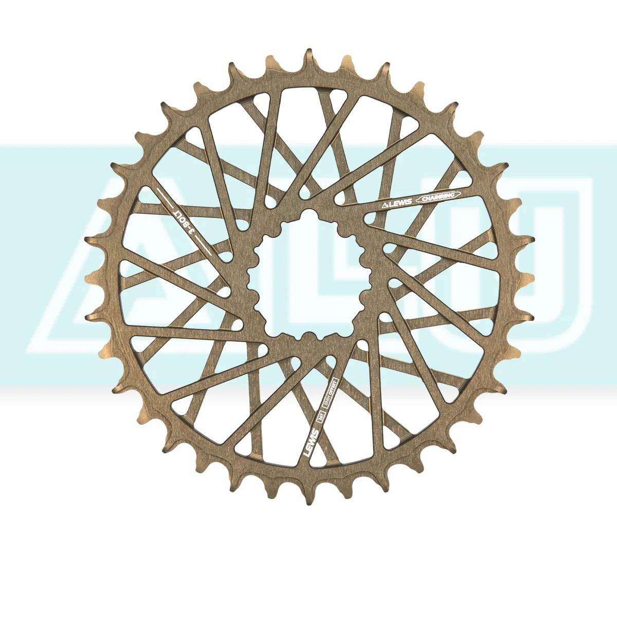 PureTrek ALU 3-Bolt MTB Aluminum Chainrings