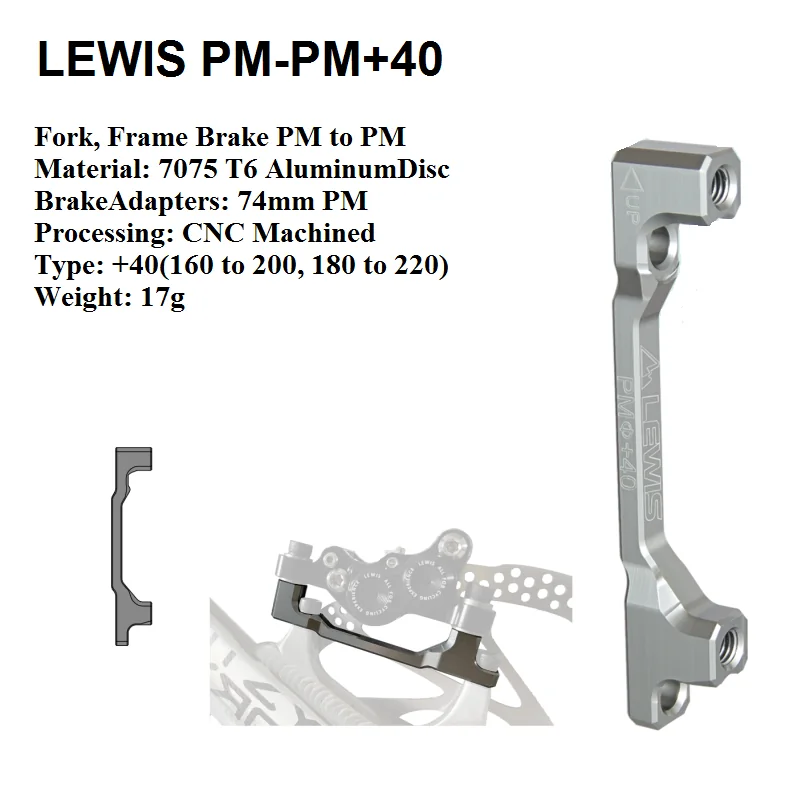 PureTrek Mountain Bike Disc Brake Adapters