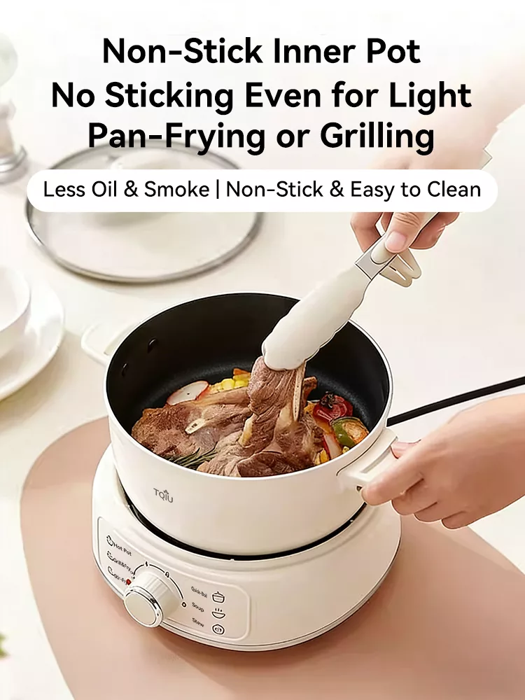 TQIU Multi Cooker 2.5L+2L Detachable S2 Full Heating - product image 6