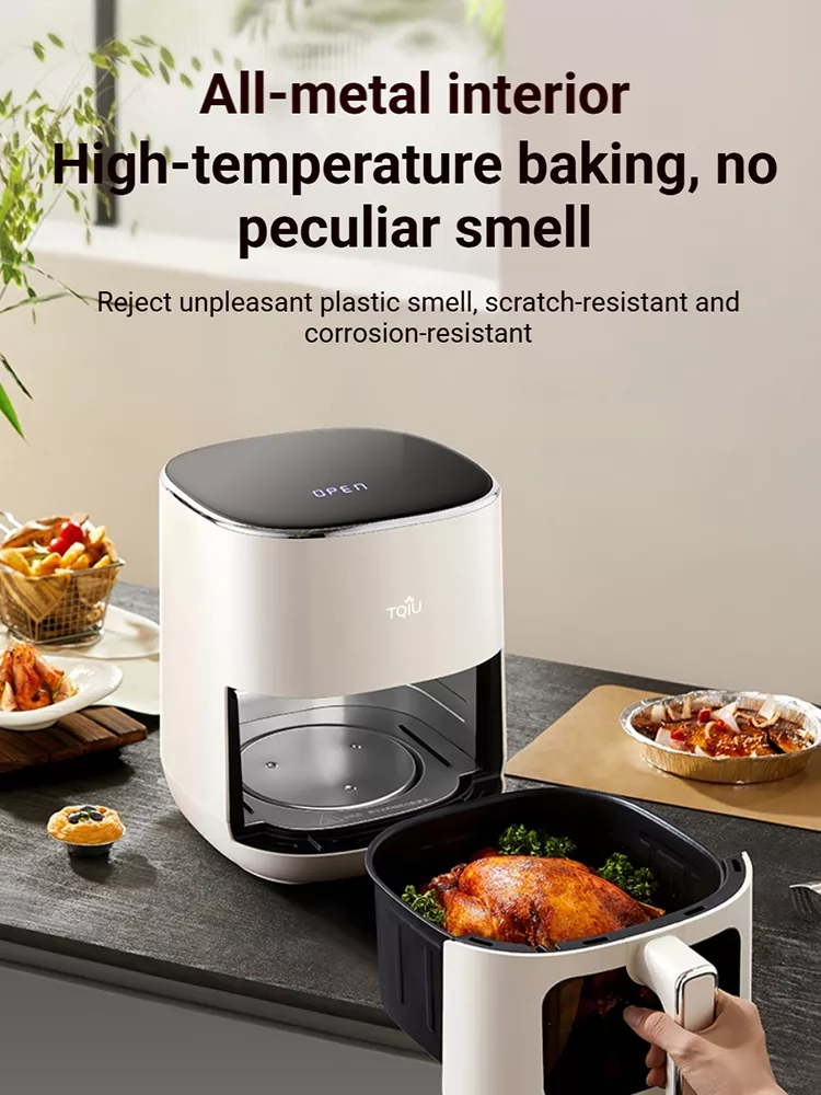 TQIU Air Fryer V4 Digital Control Panel 5L Double Heating - product image 5