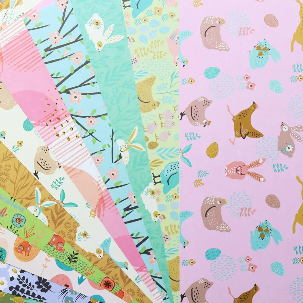 Spring Breath 12-Inch Scrapbook Album Journal Keep Adore