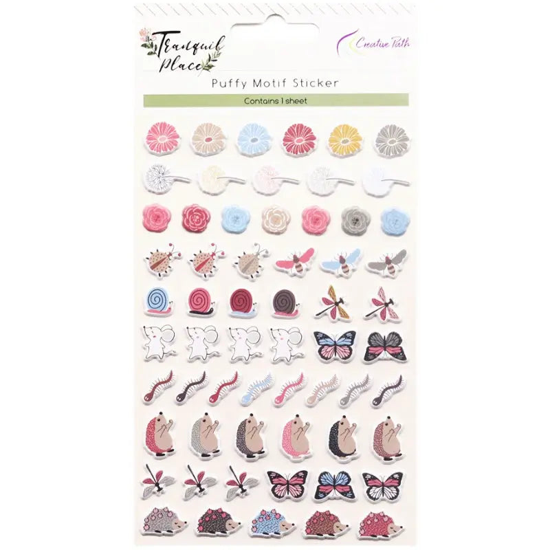 Pattern Foam Stickers Journal Collage Album Keep Adore
