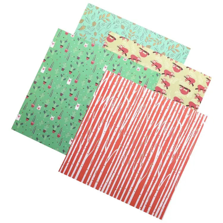 Cute Pastoral 12-Inch Scrapbook Album Paper Small Journal Keep Adore