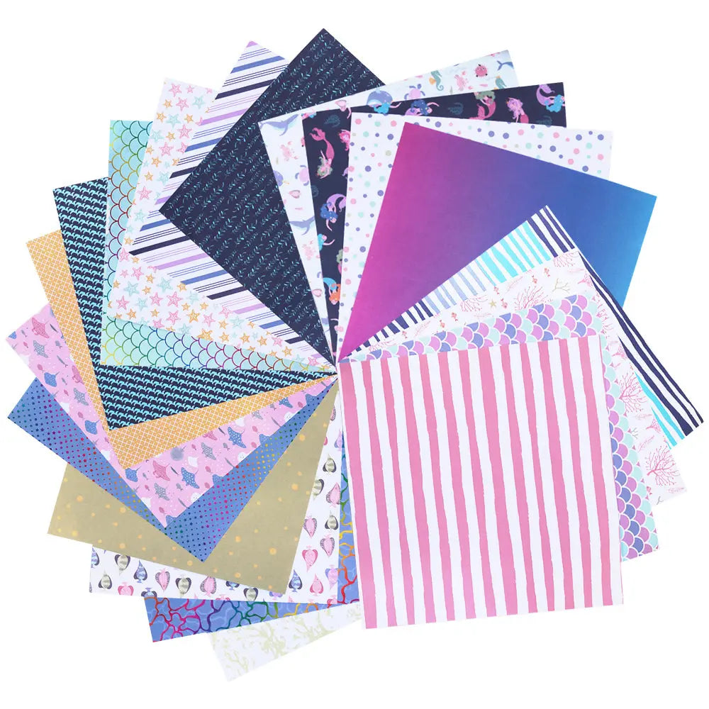 Ocean Sea Wind 6-Inch Scrapbook Album Background Paper Journal Keep Adore