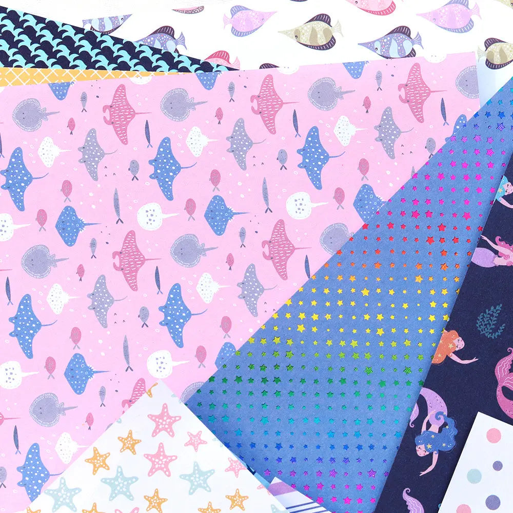 Ocean Sea Wind 6-Inch Scrapbook Album Background Paper Journal Keep Adore