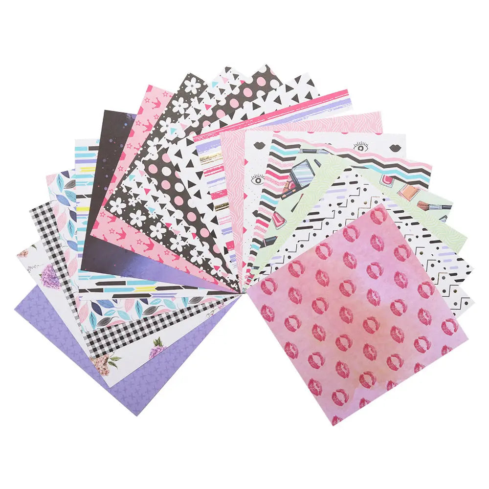 6-Inch Single-Sided 4-Color Printing Paper Keep Adore