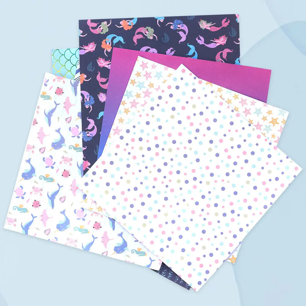 Ocean Sea Wind 6-Inch Scrapbook Album Background Paper Journal Keep Adore