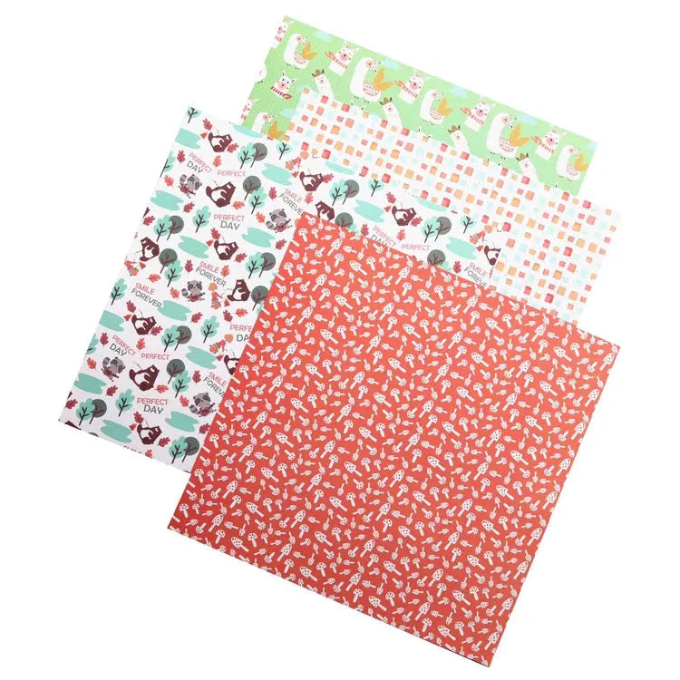 Cute Pastoral 12-Inch Scrapbook Album Paper Small Journal Keep Adore