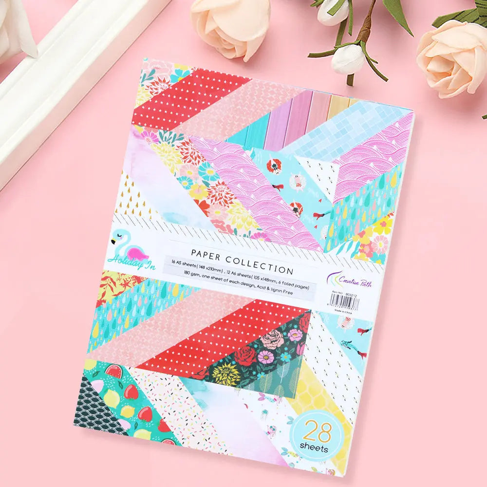 Holiday Background Paper Mixed Floral Paper Keep Adore