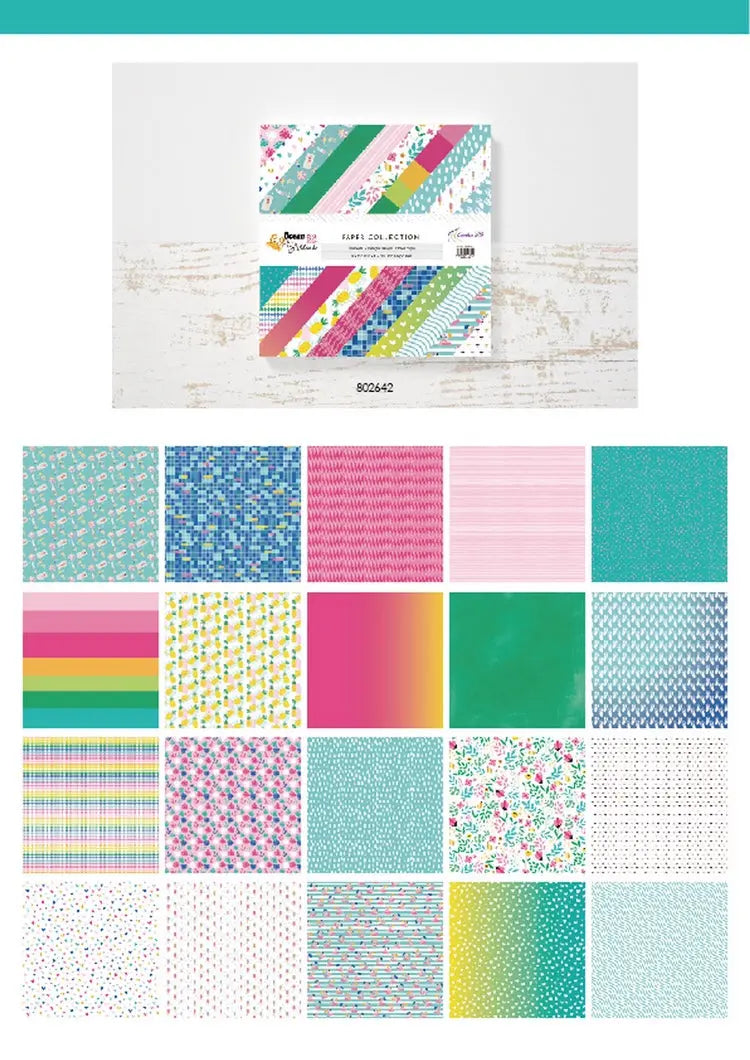 Summer Beach Wind 12-Inch Scrapbook Album Journal Keep Adore