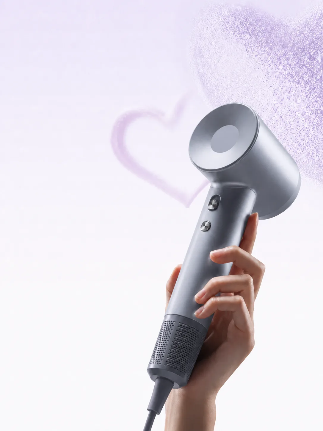 SHYN High-Speed Negative Ion Hair Dryer - Flash Silver