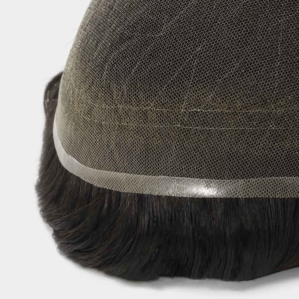 AvenHair Light/Medium French Lace Hair System with PU Sides and Back