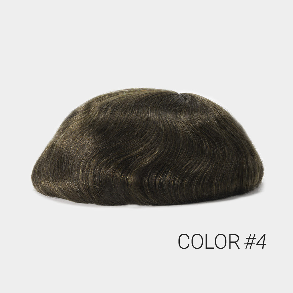 AvenHair Fine Mono Hair System with PU Sides, Back and Scallop Front