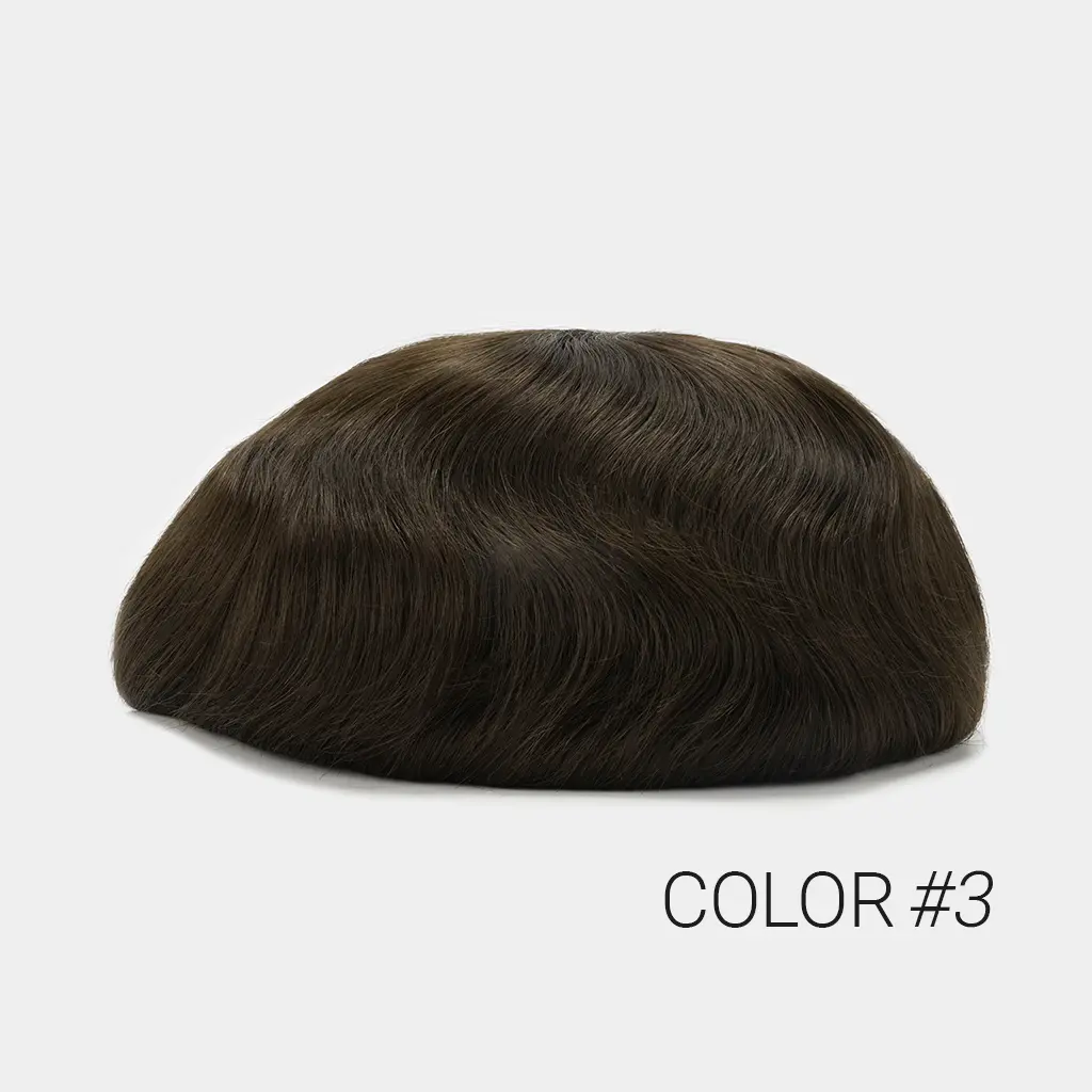 AvenHair Full French Lace Hair System with Remy Hair