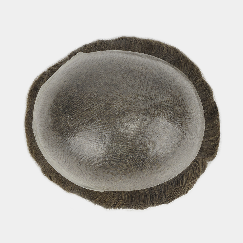 AvenHair 0.08mm Transparent Poly Skin Hair System, 120% Density