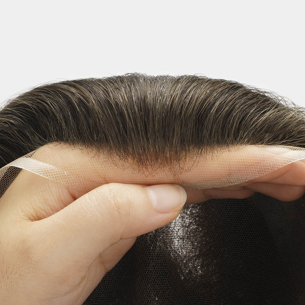 AvenHair HOLLYWOOD-S Hair System with Thin Skin Perimeter and Lace Front
