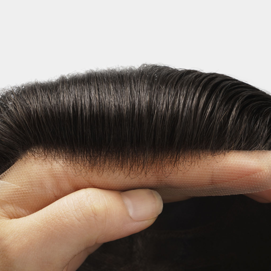 AvenHair Fine Mono Hair System with Skin Gauze Perimeter and Lace Front