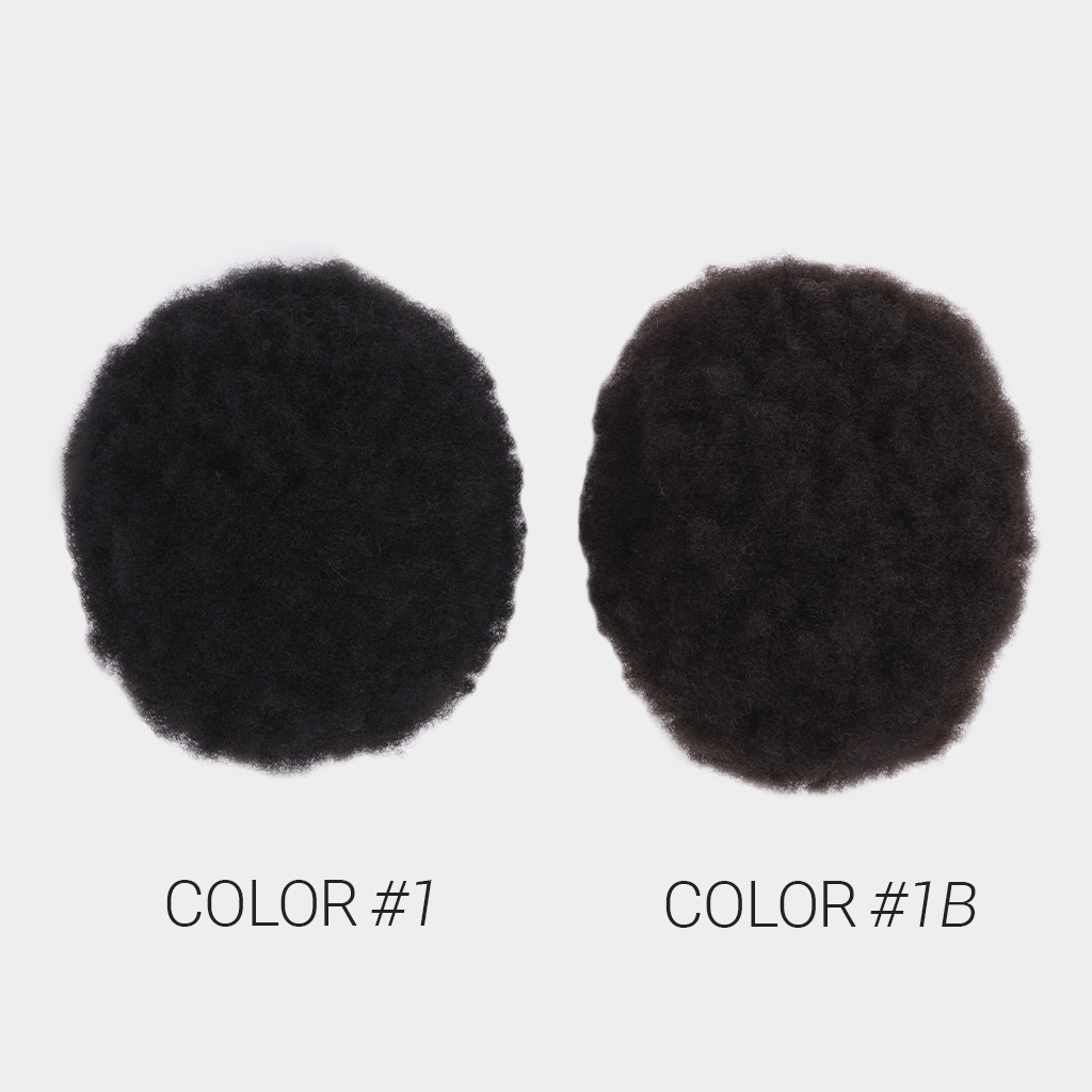 AvenHair Afro Hair System for Men with 0.08mm Skin Base