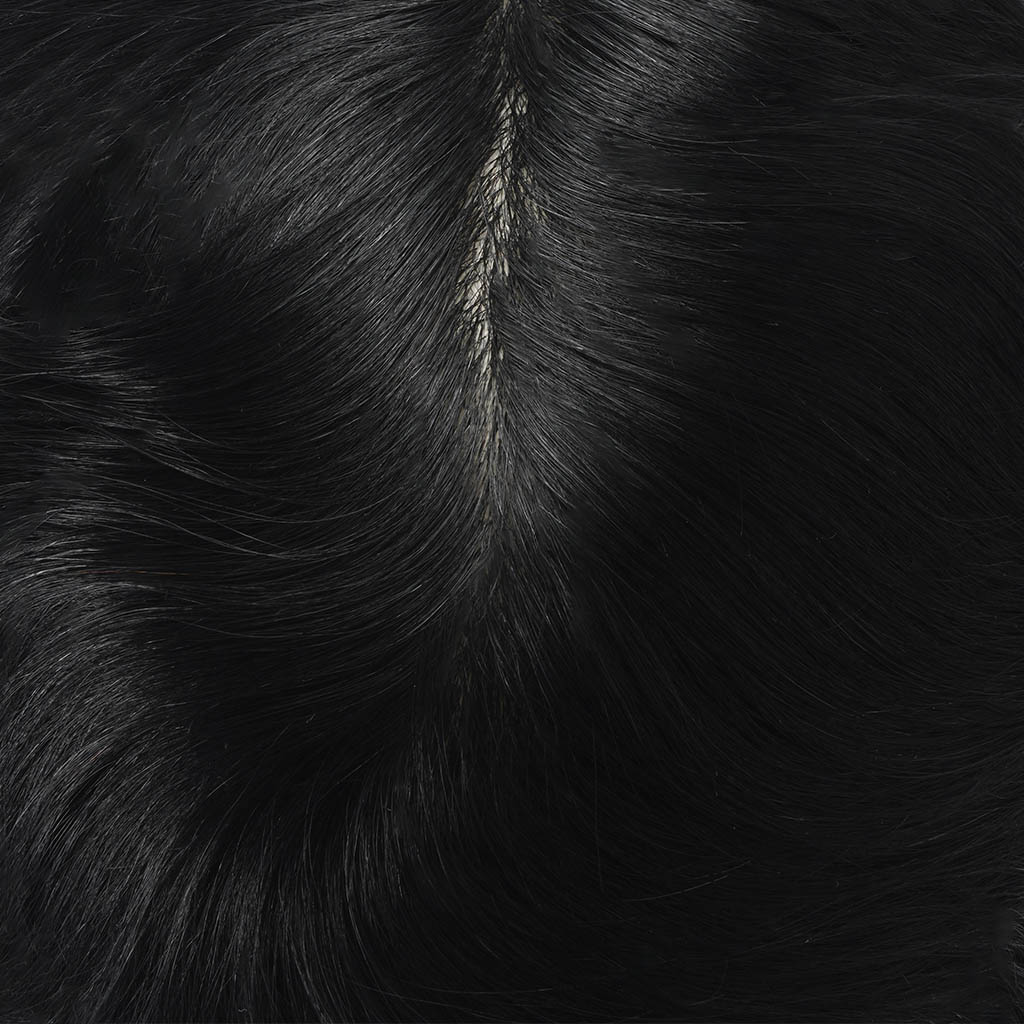 AvenHair Injected Skin Hair System with Diamond Net and Lace Front