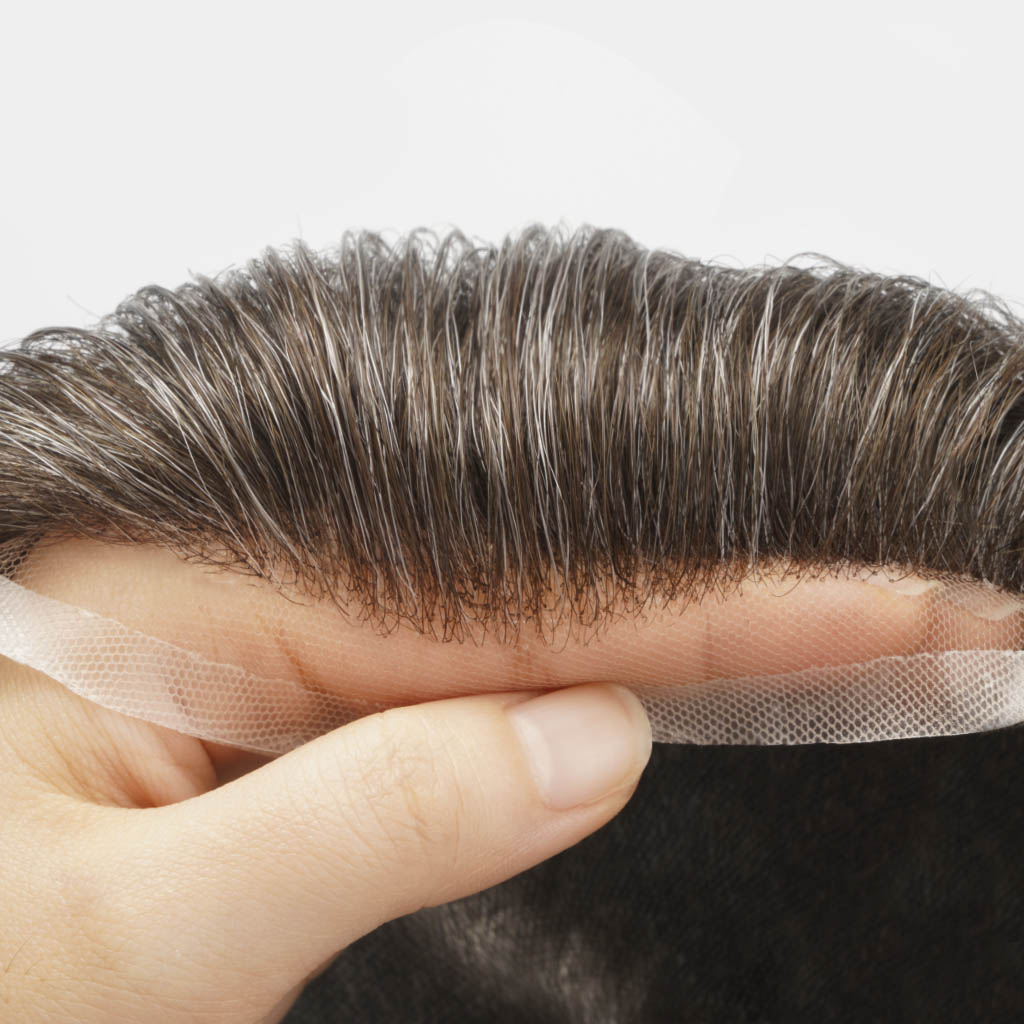 AvenHair 0.08mm V-Loop Thin Skin Hair System with Lace Front