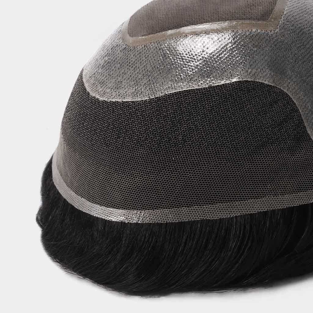 AvenHair Fine Mono Hair System with Skin Gauze Perimeter and Lace Front