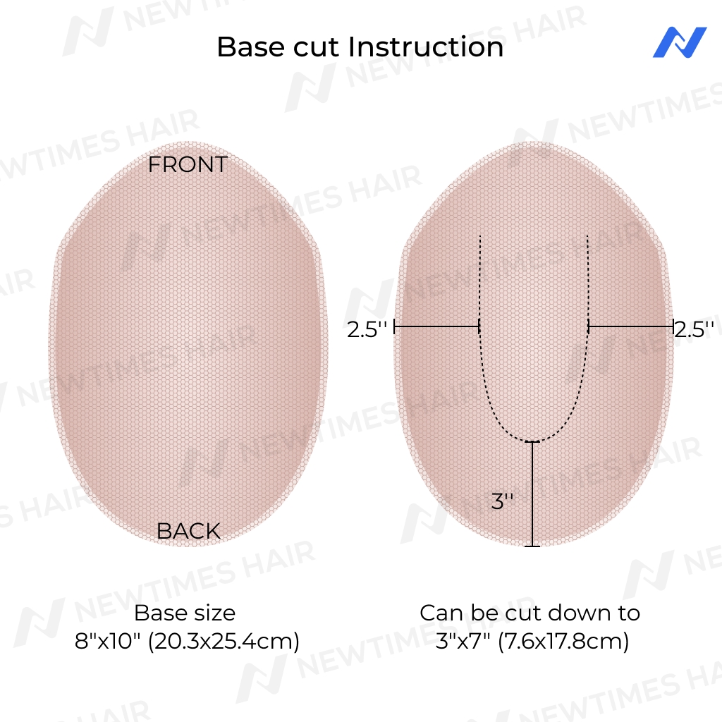 AvenHair French Lace Hair System with Natural Hairline