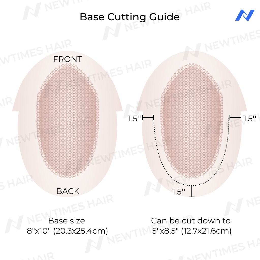 AvenHair AUSTRALIA Flex Lace Hair System with Wide PU Perimeter