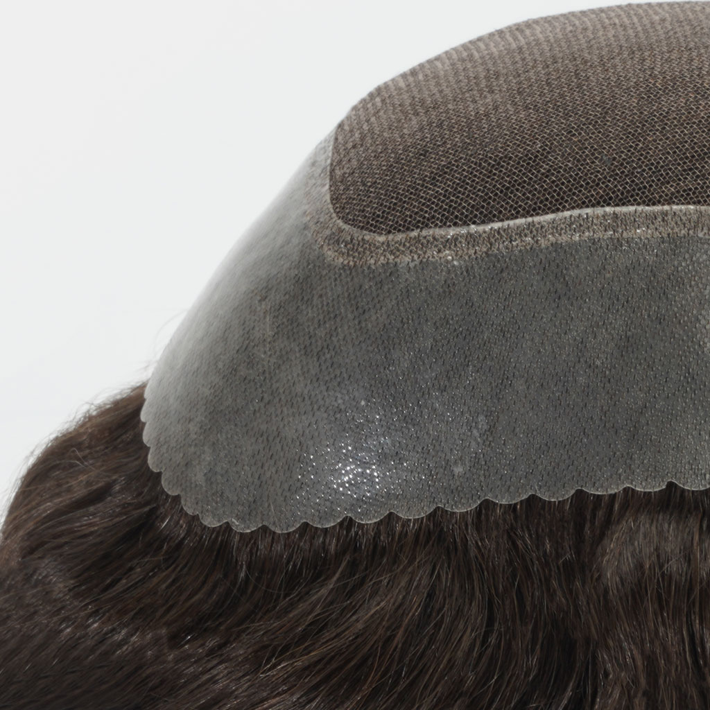 AvenHair AUSTRALIA-S Flex Lace Hair System with PU Perimeter and Scallop Front