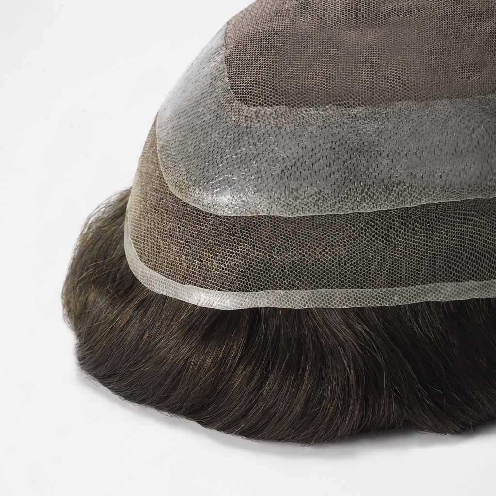 AvenHair HOLLYWOOD-S Hair System with Thin Skin Perimeter and Lace Front
