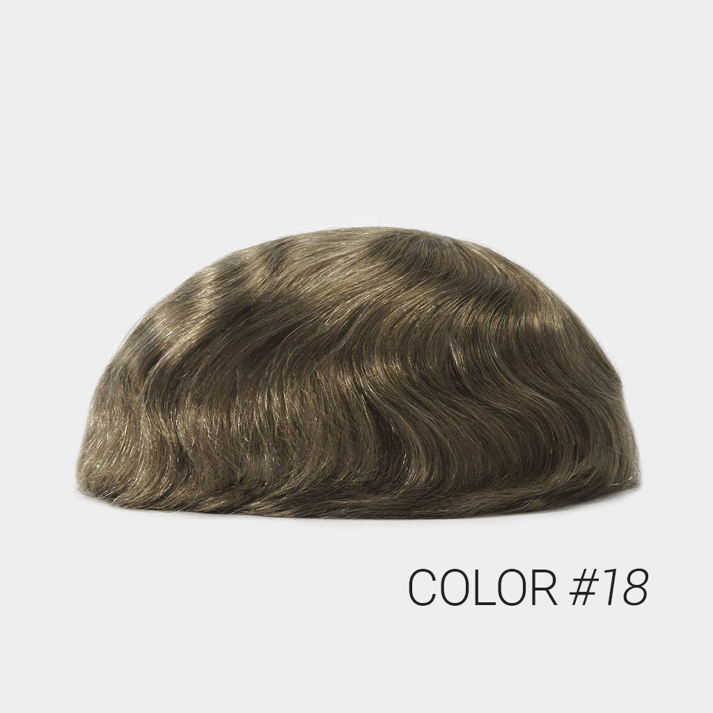 AvenHair Super Fine Welded Mono Hair System, 80% Density