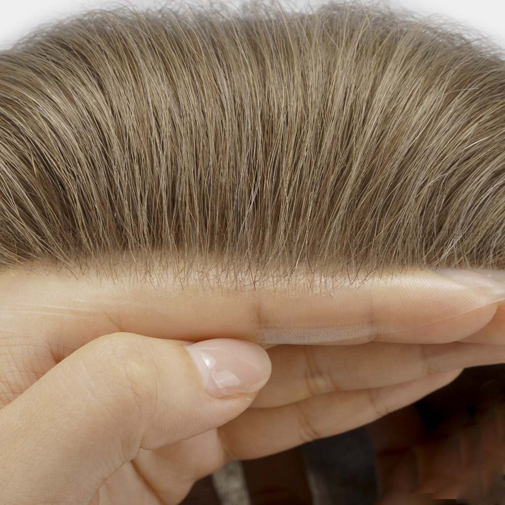 AvenHair 0.08mm Transparent Poly Skin Hair System, 100% Density