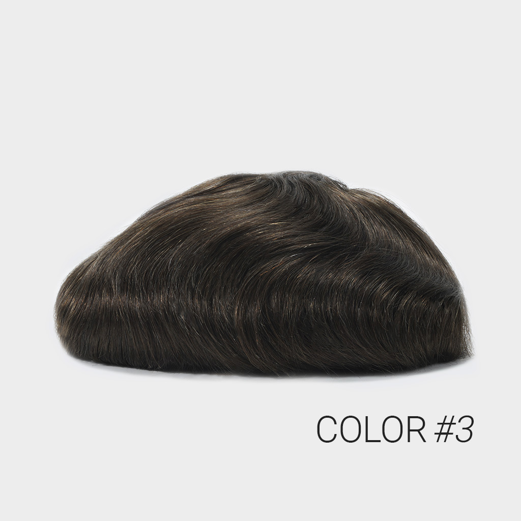 AvenHair 0.06mm Poly Thin Skin Hair System with V-Looped Hair