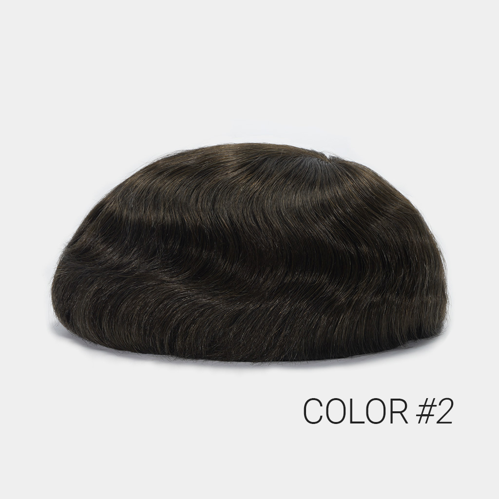 AvenHair AUSTRALIA-S Flex Lace Hair System with PU Perimeter and Scallop Front